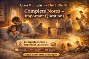 Read more about the article Class 9 English Beehive Chapter 3 PDF Notes – The Little Girl | Nextoper