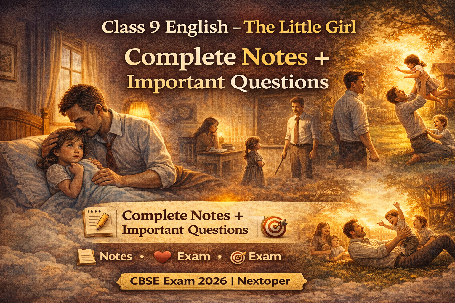 You are currently viewing Class 9 English Beehive Chapter 3 PDF Notes – The Little Girl | Nextoper