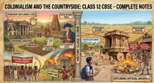 Read more about the article Class 12th History Chapter 10 Notes in English – Colonialism and the Countryside Complete Summary, Notes & NCERT Solutions