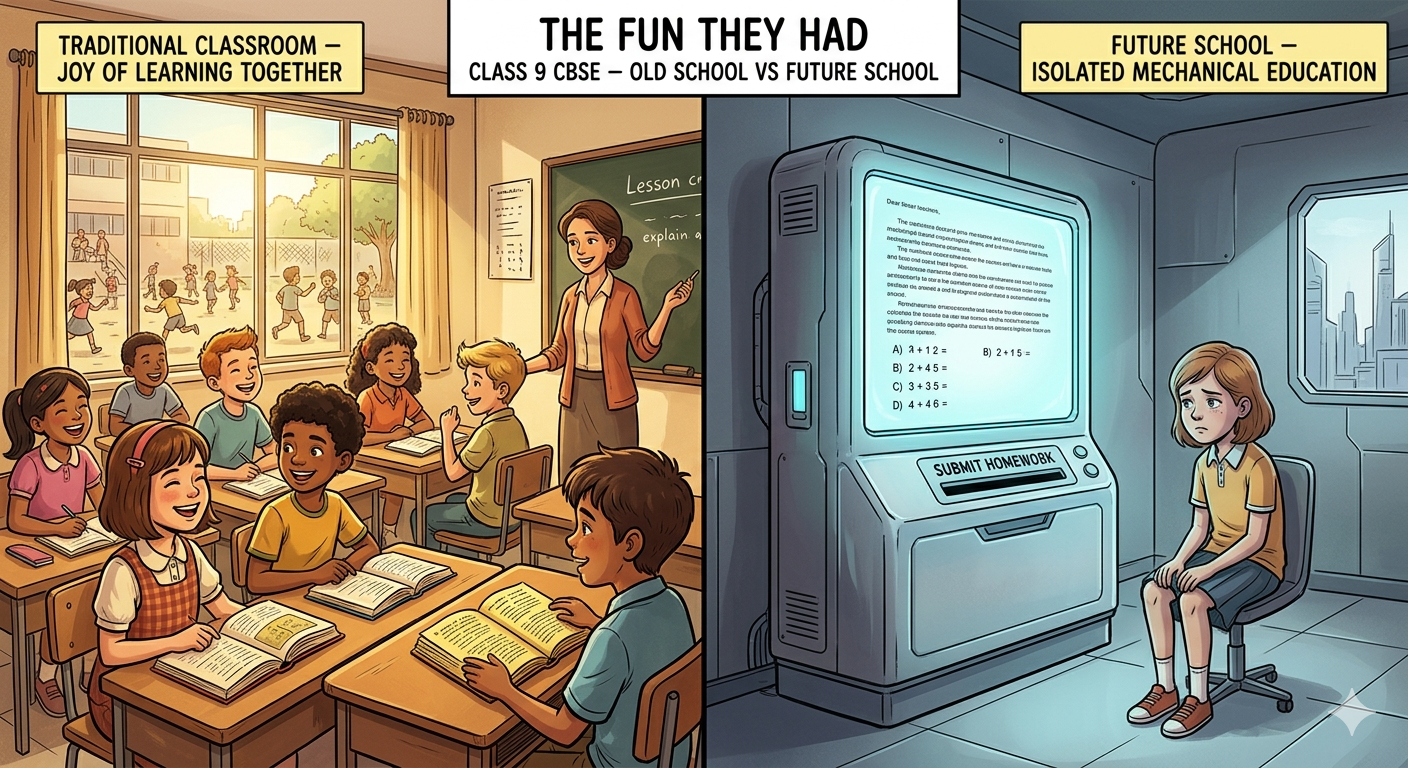 You are currently viewing Class 9 English Beehive Chapter 1 Notes – The Fun They Had | Nextoper Notes