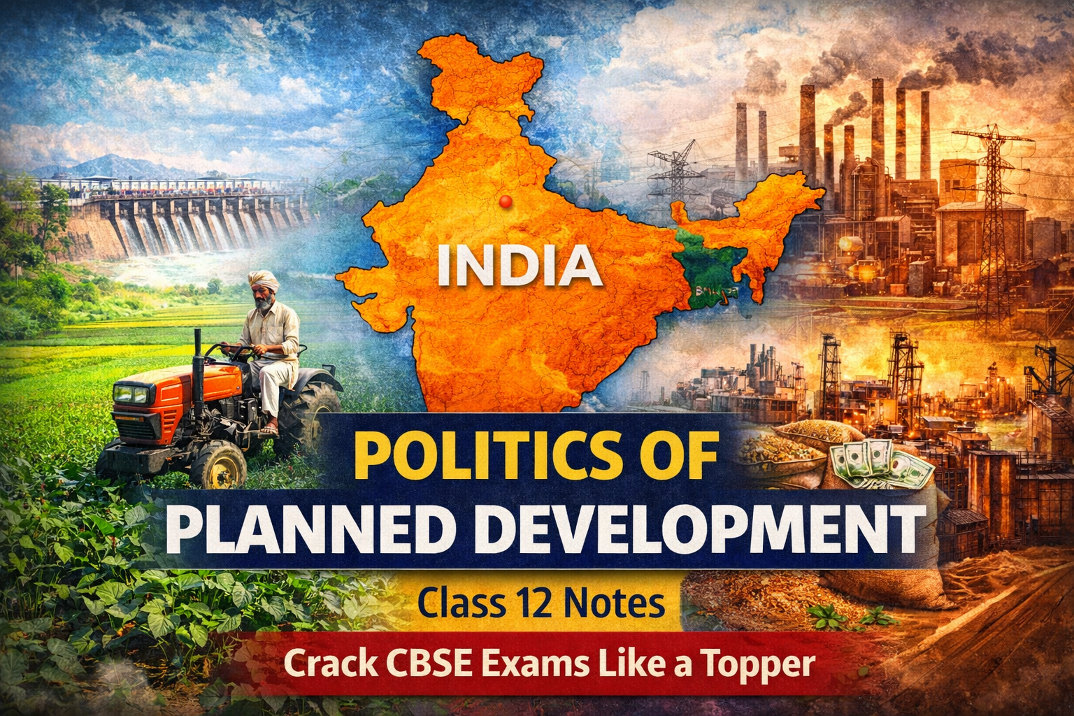 You are currently viewing Politics of Planned Development Class 12 CBSE – Complete Notes with 10 Must-Know Concepts | Nextoper