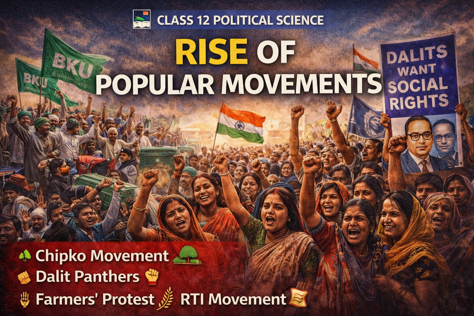 You are currently viewing CBSE Class 12 Rise of Popular Movements – Complete Notes | Nextoper
