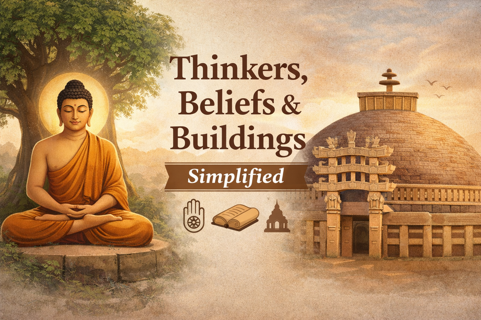 You are currently viewing Class 12 Thinkers Beliefs and Buildings – Free Complete Notes | Nextoper