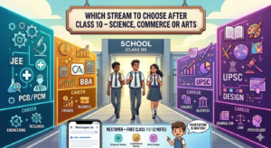 Which Stream to Choose After Class 10 – Science, Commerce or Arts | Nextoper