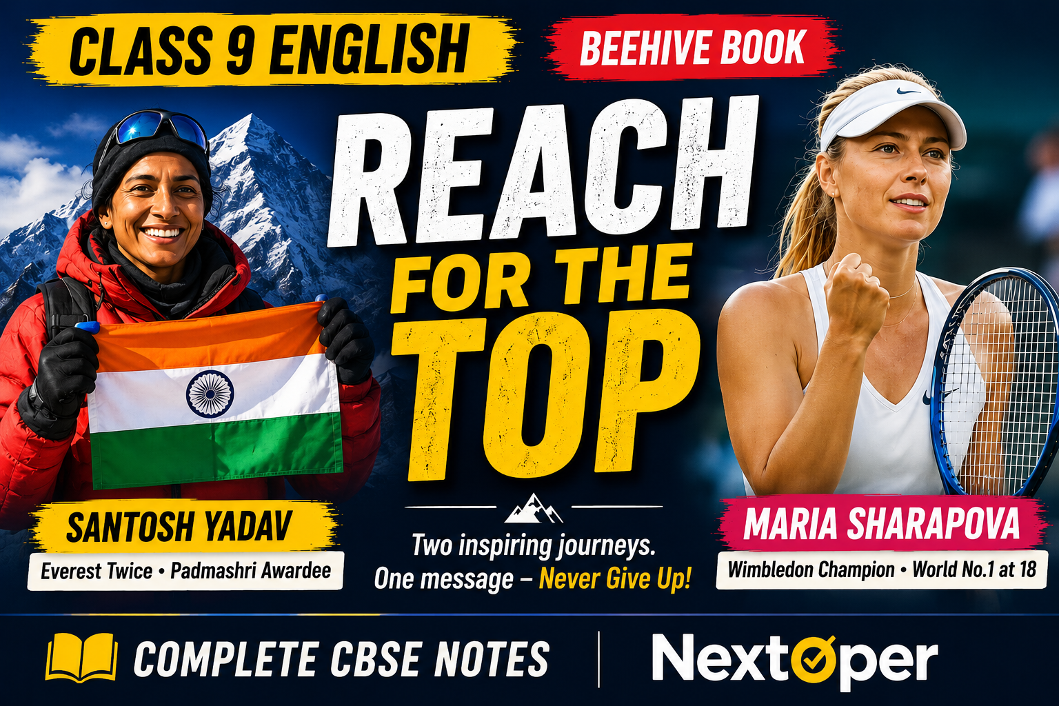 You are currently viewing NCERT Solutions Class 9 Reach for the Top Complete Notes | Nextoper
