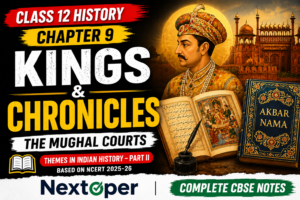 Class 12 History Chapter 9 Notes Kings and Chronicles