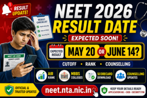 NEET 2026 result date expected