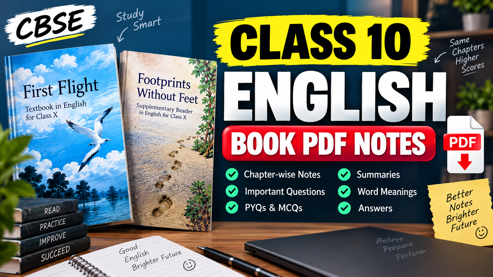 Class 10th English PDF Notes