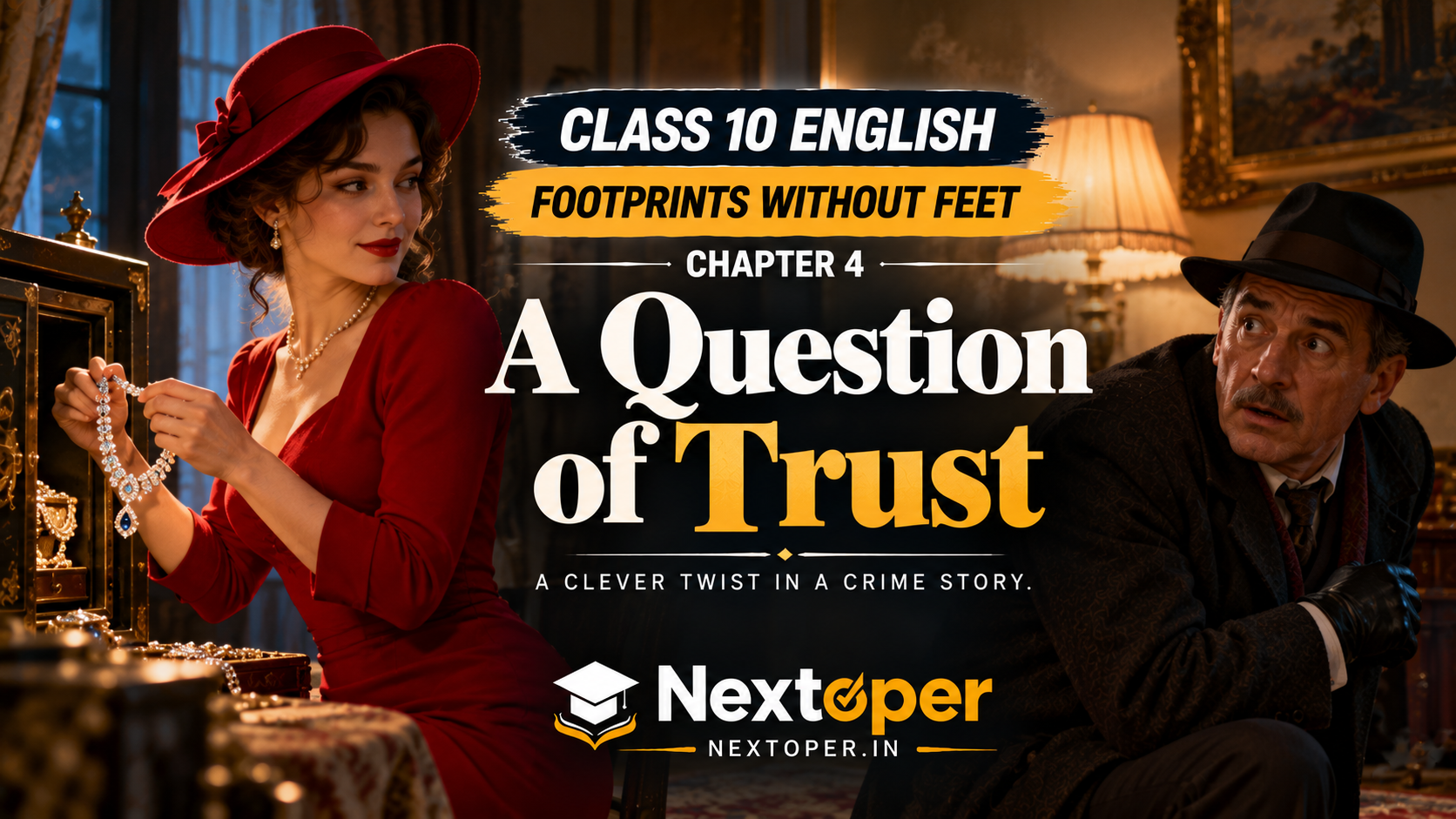 You are currently viewing CBSE Class 10 English Chapter 4 PDF Notes: A Question of Trust 2026-27 Summary, Characters, Themes and Questions | Nextoper Notes