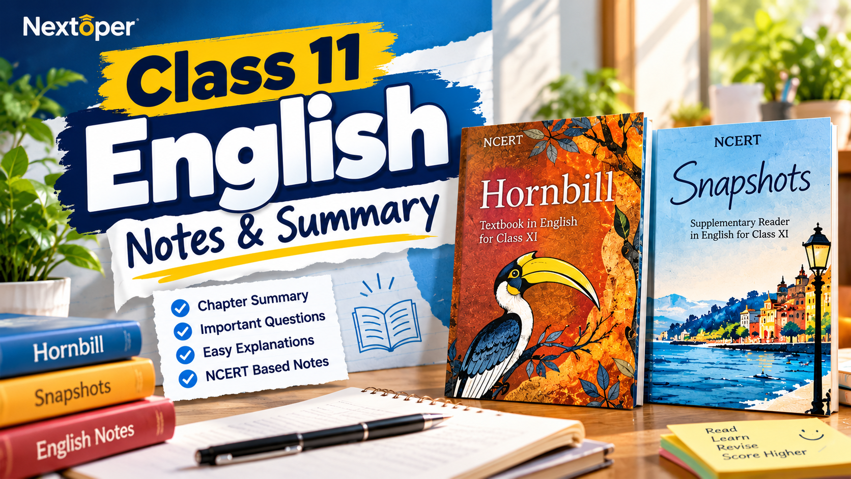 CBSE Class 11 English Notes