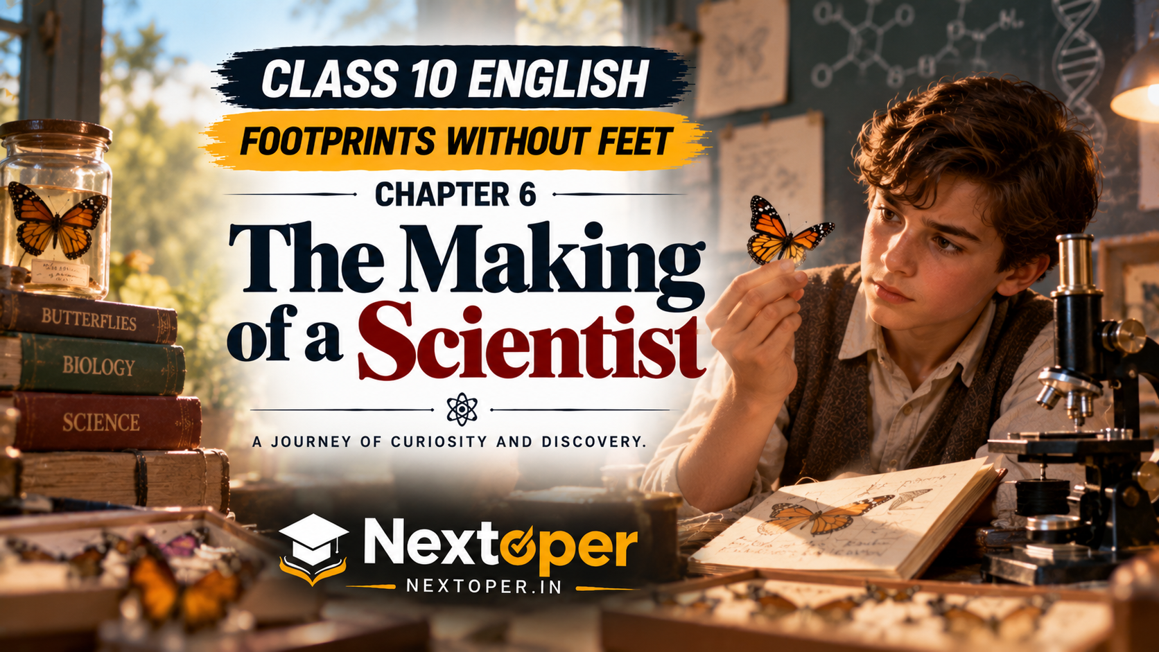 You are currently viewing CBSE Class 10 English Chapter 6 The Making of a Scientist Notes 2026-27 | Nextoper Notes