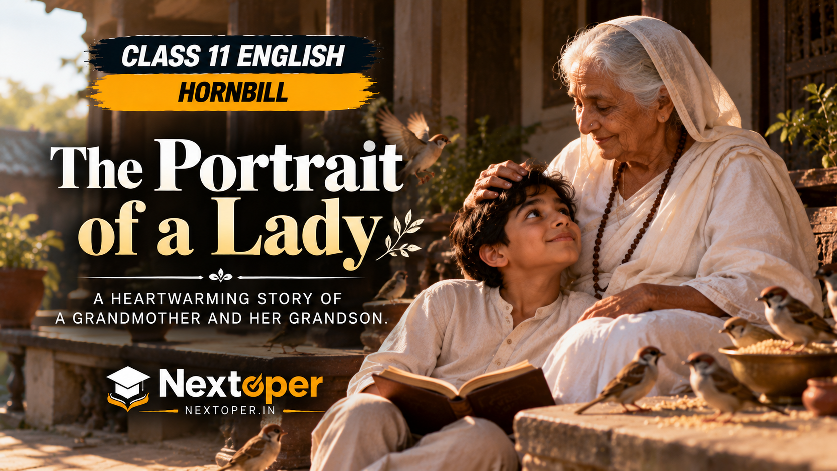You are currently viewing CBSE Class 11 English Chapter 1 The Portrait of a Lady Notes 2026-27 – Summary, Themes and NCERT Answers | Nextoper Notes
