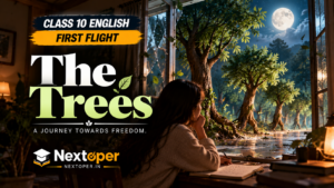Class 10 English The Trees Poem Notes